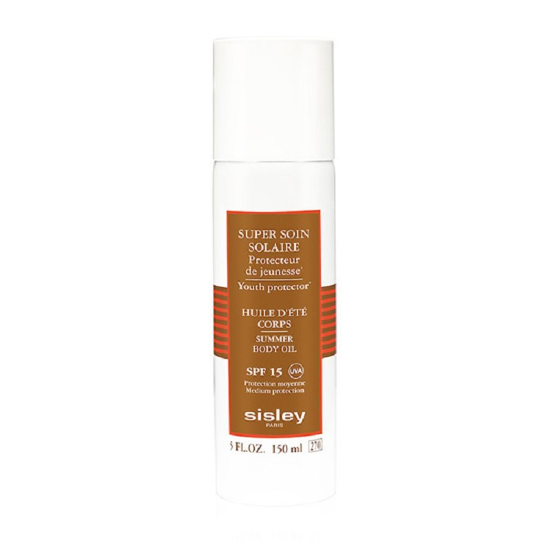 Image of Solaires - Super Soin Solaire Huile D'ete Corps - Spf15 150 Ml