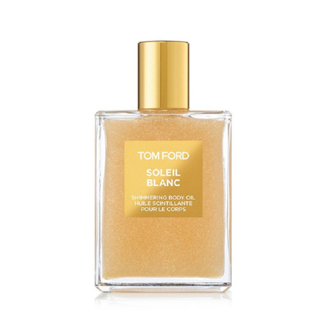 PRIVATE BLEND COLLECTION - SOLEIL BLANC - SHIMMERING BODY OIL GOLD