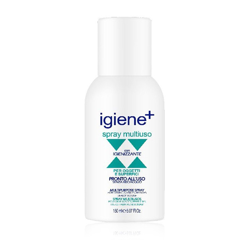 Image of Igiene+ - Spray Multiuso Con Igienizzante Per Oggetti E Superfici 150 Ml