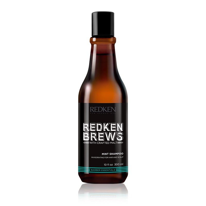 Image of Redken Brews - Mint Shampoo 300 Ml