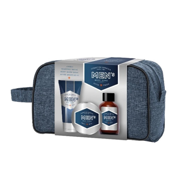MEN SET WITH COSMETIC BAG