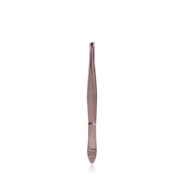PINZA NIKEL SATINATA PUNTA OBLIQUA