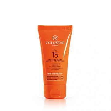 SPECIALE ABBRONZATURA PERFETTA #TRATTAMENTO VISO ABBRONZANTE ANTIRUGHE #SPF15