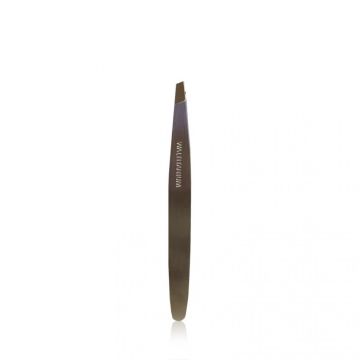 PINZA TITANIO PUNTA OBLIQUA