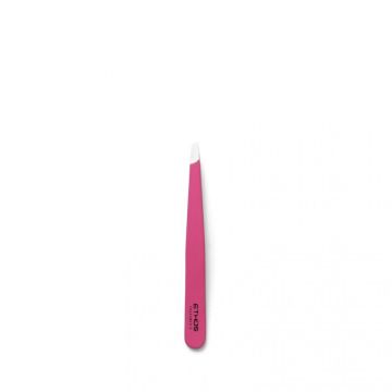 ACCESSORI #PINZETTA TWEEZERS PROFESSIONALE OBLIQUA ROSA