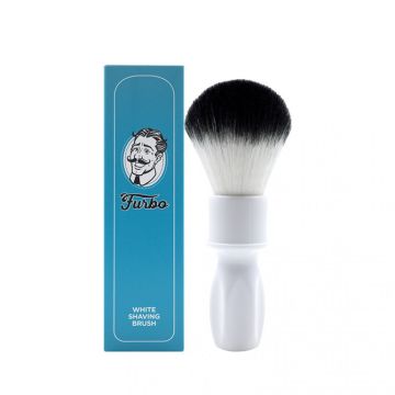 FURBO #PENNELLO WHITE SHAVING BRUSH
