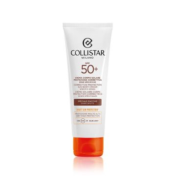 SPECIALE ABBRONZATURA PERFETTA #CREMA CORPO SOLARE PROTEZIONE CORRETTIVA SPECIALE MACCHIE #SPF50+