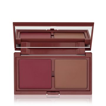 VISO #DUO IN CREMA#TAN TAN DUO BLUSH AND BRONZER