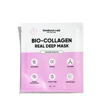 BREAKOUT+AID#BIO-COLLAGEN DEEP MASK