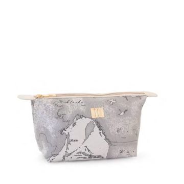 POCHETTE #BEAUTY NECESSAIRE PICCOLO ECOPELLE GREIGE