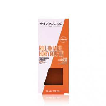 NATURAVERDE #CERA DEPILATORIA ROLL-ON AL MIELE