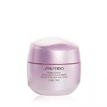 WHITE LUCENT #OVERNIGHT CREAM & MASK