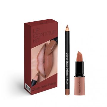 LIP CONTOUR KIT #ROSSETTO DEMI MATT 502 E MATITA LABBRA 502