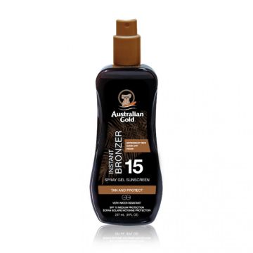 PROTEZIONI SOLARI #INSTANT BRONZER SPRAY GEL #SPF15